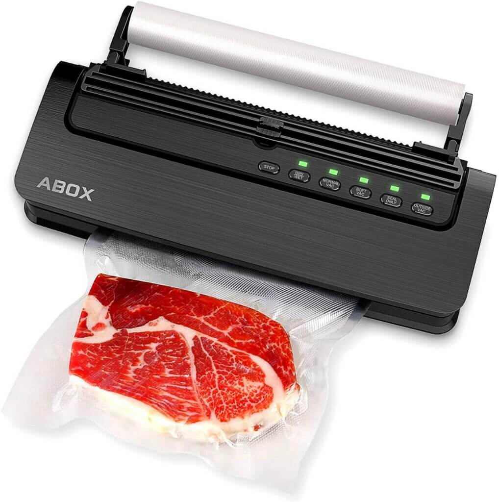 PIKA Kit Conservation Sous Vide Manuelle - Pompe + 3 Couvercles + Bouchon Vin
