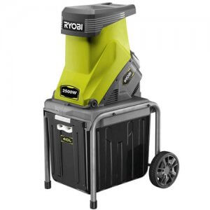 Le broyeur de végétaux électrique RSH2545B de la marque Ryobi
