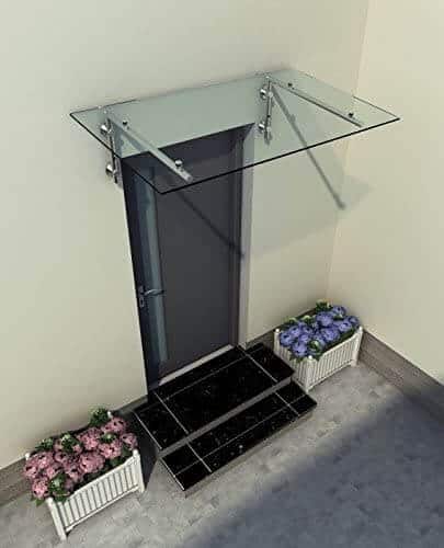 marquise en verre de sécurité