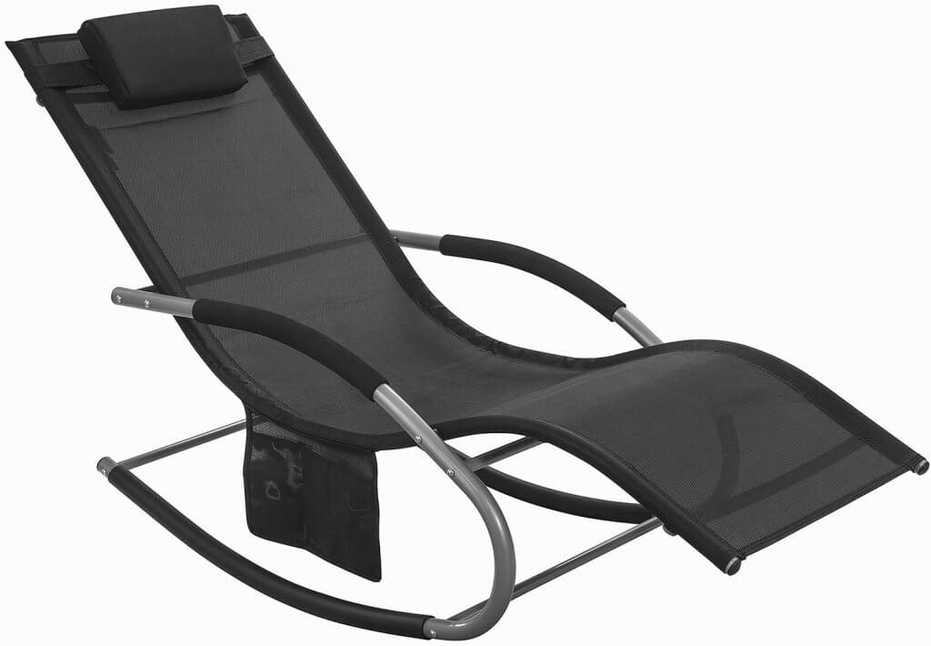 chaise noire
