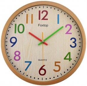 horloge murale silencieuse