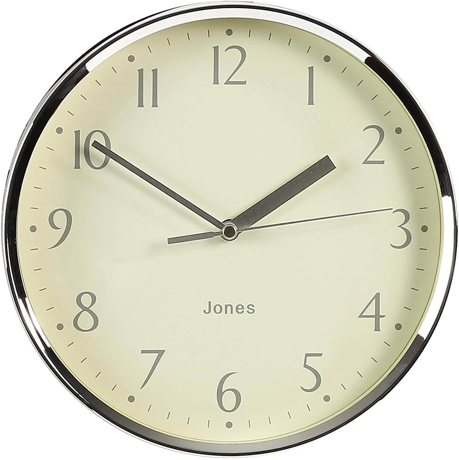 Horloge Murale Silencieuse Non-Ticking Motif Arbre Analogique pour Cuisine