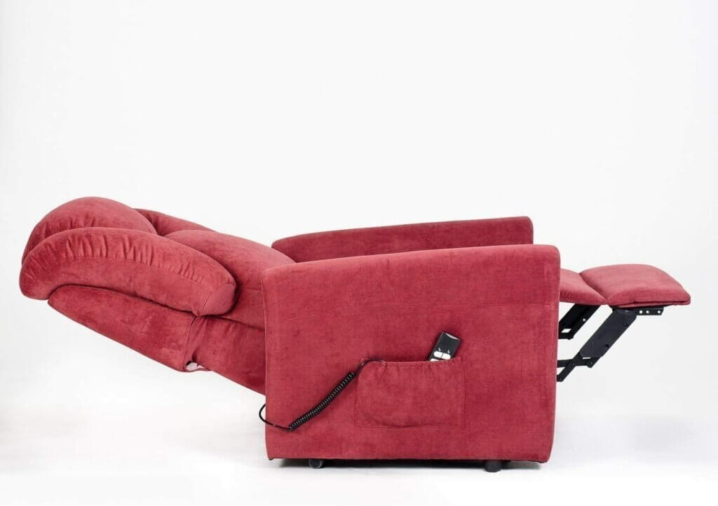 fauteuil rouge électrique