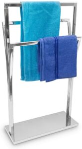 porte triple serviette avec base plate