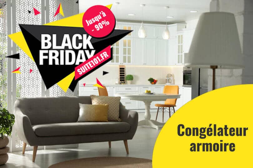 Black friday congélateur armoire