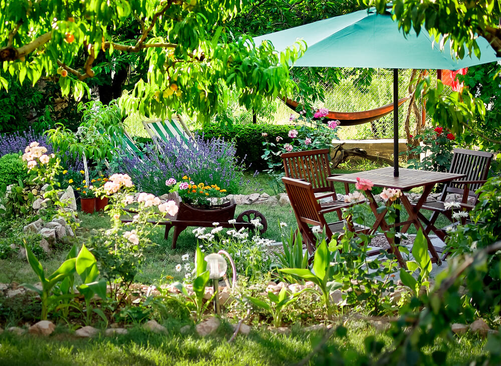 table de jardin