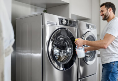 découvrez comment nettoyer efficacement votre machine à laver grâce au vinaigre blanc et au bicarbonate. astuces simples et naturelles pour éliminer les mauvaises odeurs et prolonger la durée de vie de votre appareil.