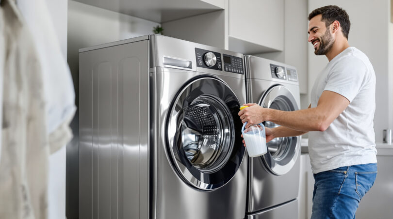 découvrez comment nettoyer efficacement votre machine à laver grâce au vinaigre blanc et au bicarbonate. astuces simples et naturelles pour éliminer les mauvaises odeurs et prolonger la durée de vie de votre appareil.