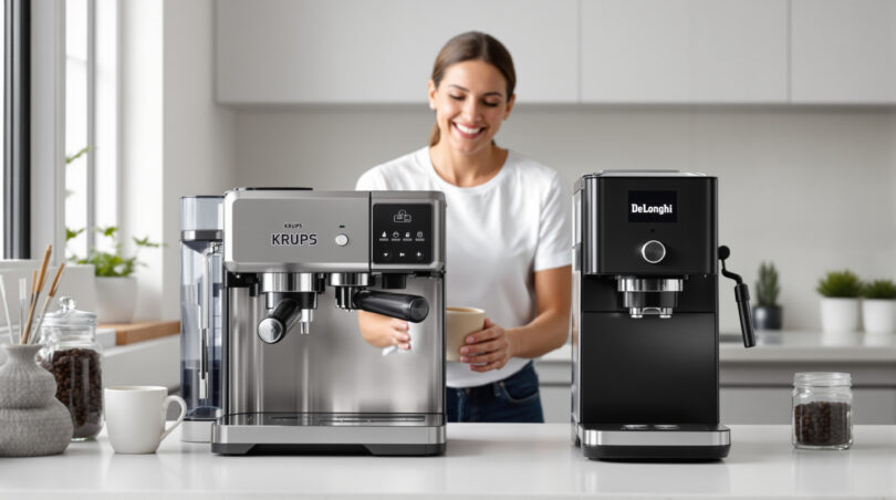 découvrez quelle marque de machine à café choisir entre krups et delonghi grâce à notre comparaison complète des caractéristiques, performances et prix.