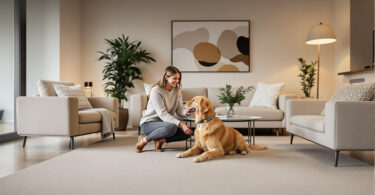 découvrez notre sélection de tapis lavables en machine, parfaits pour les propriétaires d'animaux cherchant une solution déco pratique et facile à entretenir.