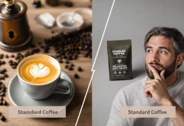 découvrez les différences entre café de spécialité et café de supermarché et laissez-vous guider dans le match du goût pour choisir votre café idéal.