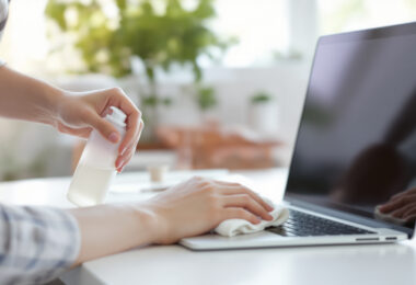 découvrez nos astuces pour nettoyer efficacement et en toute sécurité l'écran et le clavier de votre ordinateur portable, sans l'endommager.