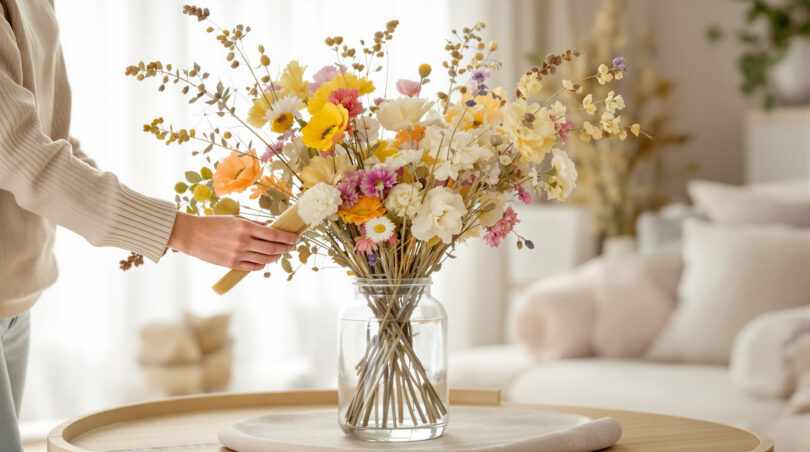 découvrez nos astuces pratiques pour conserver vos fleurs séchées durablement, en évitant qu'elles ne prennent la poussière et en préservant leur beauté naturelle.