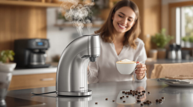 découvrez notre mousseur à lait électrique, l'outil indispensable pour réaliser des cappuccinos crémeux et savoureux comme chez votre barista préféré. facile à utiliser et rapide, il transforme votre café en une expérience caféinée unique.