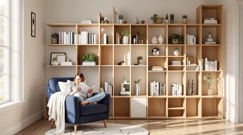 découvrez comment aménager un coin lecture sur mesure avec une bibliothèque modulable, alliant fonctionnalité et style pour un espace personnalisé et convivial.