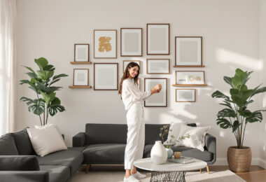 découvrez comment créer un mur de cadres photos harmonieux sans abîmer vos murs ni percer partout. astuces pratiques et idées déco pour sublimer vos souvenirs en toute simplicité.