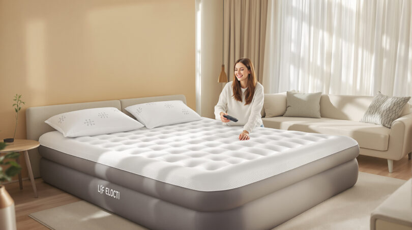 découvrez le matelas gonflable électrique, la solution idéale pour offrir à vos invités un confort optimal grâce à son gonflage rapide et facile.