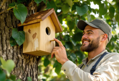 découvrez quel nichoir à oiseaux choisir pour attirer les mésanges dans votre jardin et ainsi lutter naturellement contre les chenilles nuisibles.