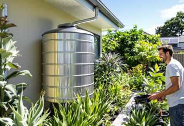 découvrez comment installer un récupérateur d'eau de pluie et les aides financières disponibles pour faciliter votre démarche écologique et économique.