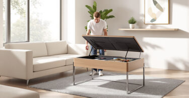 découvrez la table basse relevable, le meuble 2-en-1 idéal pour optimiser l'espace dans les petits salons. pratique et design, elle s'adapte à toutes vos envies.