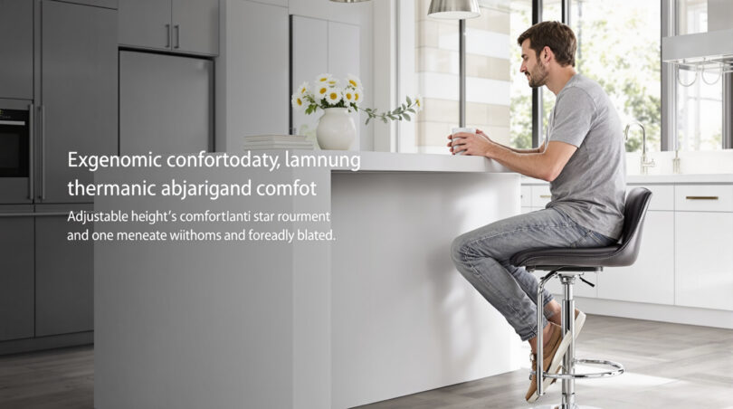 découvrez notre tabouret de bar réglable, parfait pour un îlot central ou une cuisine américaine. ajustez facilement la hauteur pour un confort optimal et un style moderne.