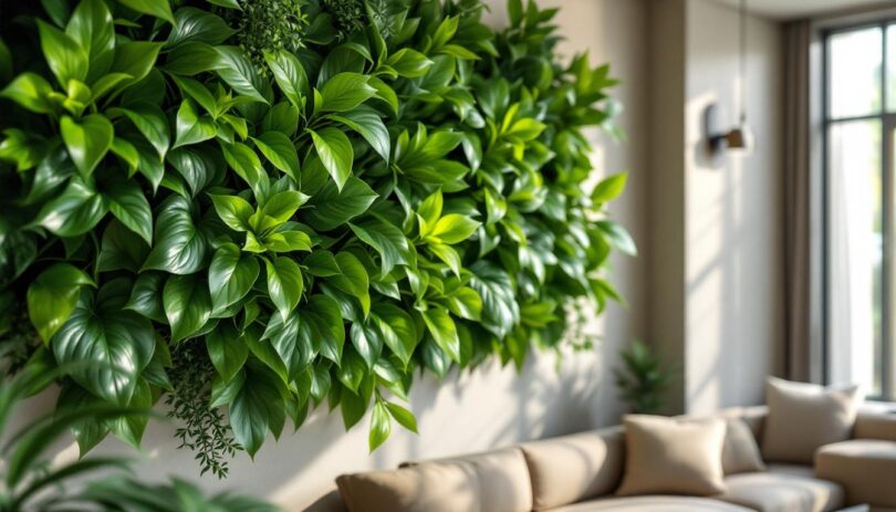 découvrez comment une fausse plante murale peut apporter une touche de nature à votre intérieur sans aucun entretien, alliant esthétique et praticité.